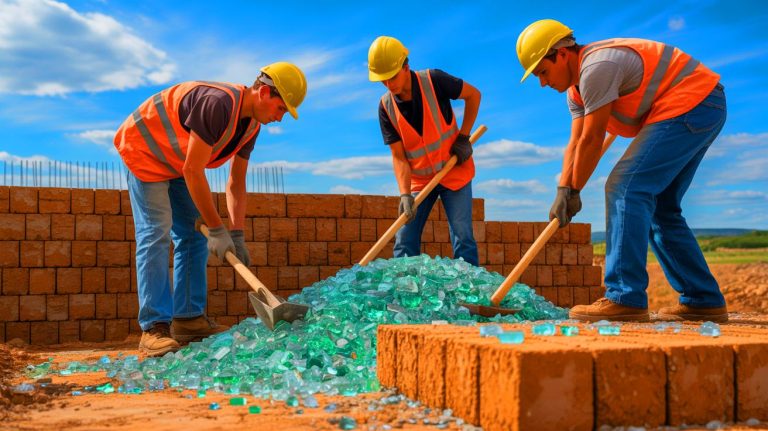 “Transform Your World with These Innovative Glass Bricks”: Recycled Glass Revolutionizes Construction, Boosting Sustainability and Cutting Costs by 30%