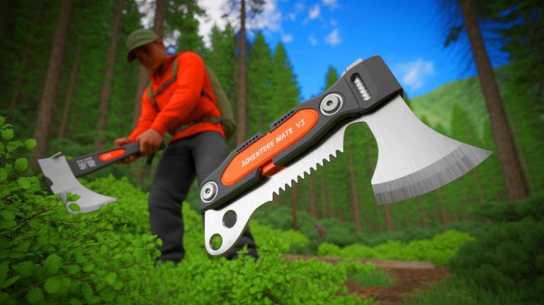“Unleash Your Inner Survivor”: This All-in-One Adventure Mate V3 Axe-Shovel-Saw Multitool Is the Ultimate Outdoor Game-Changer for Thrilling Expeditions
